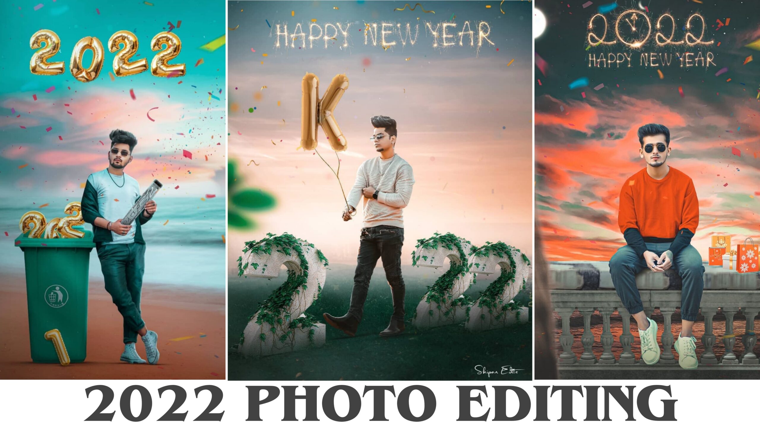 New year 2022 photo editing background and png download free