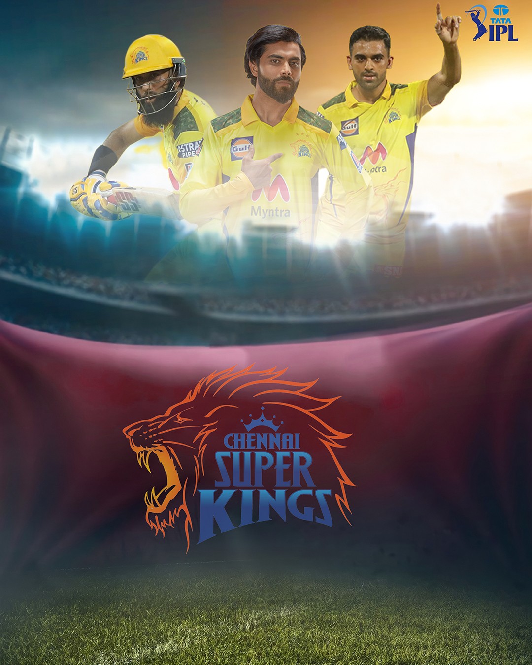 Chennai Super King Background Picsart