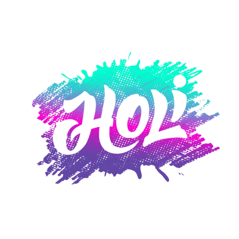 Happy Holi Text Png (5)