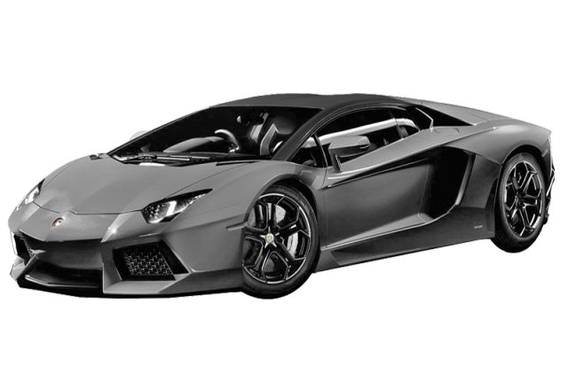 Black Lamborghini Transparent Png