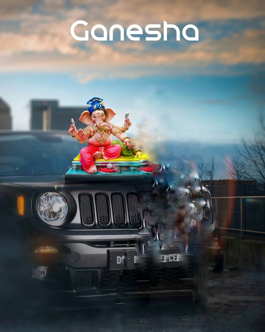 Sony jackson Ganesh chaturthi editing background
