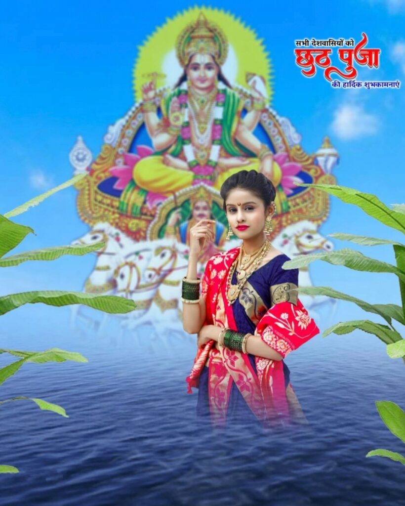 Chhath puja background girl,Chhath pooja background png