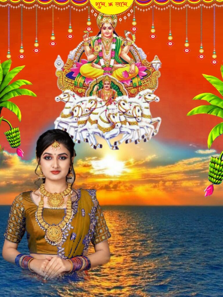 Free chhath puja editing backgrounds