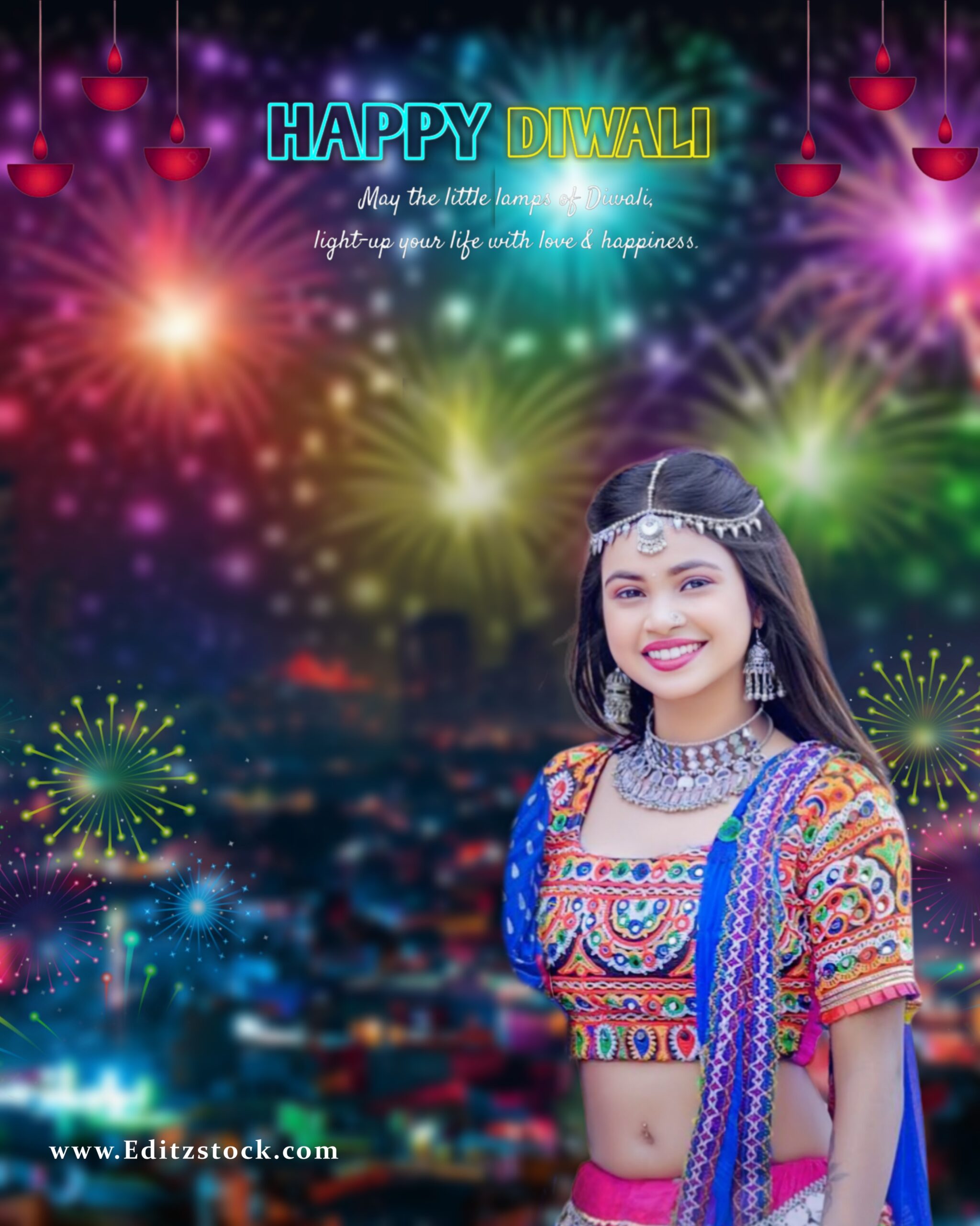 Happy Diwali Photo Editing Background 2022 Download