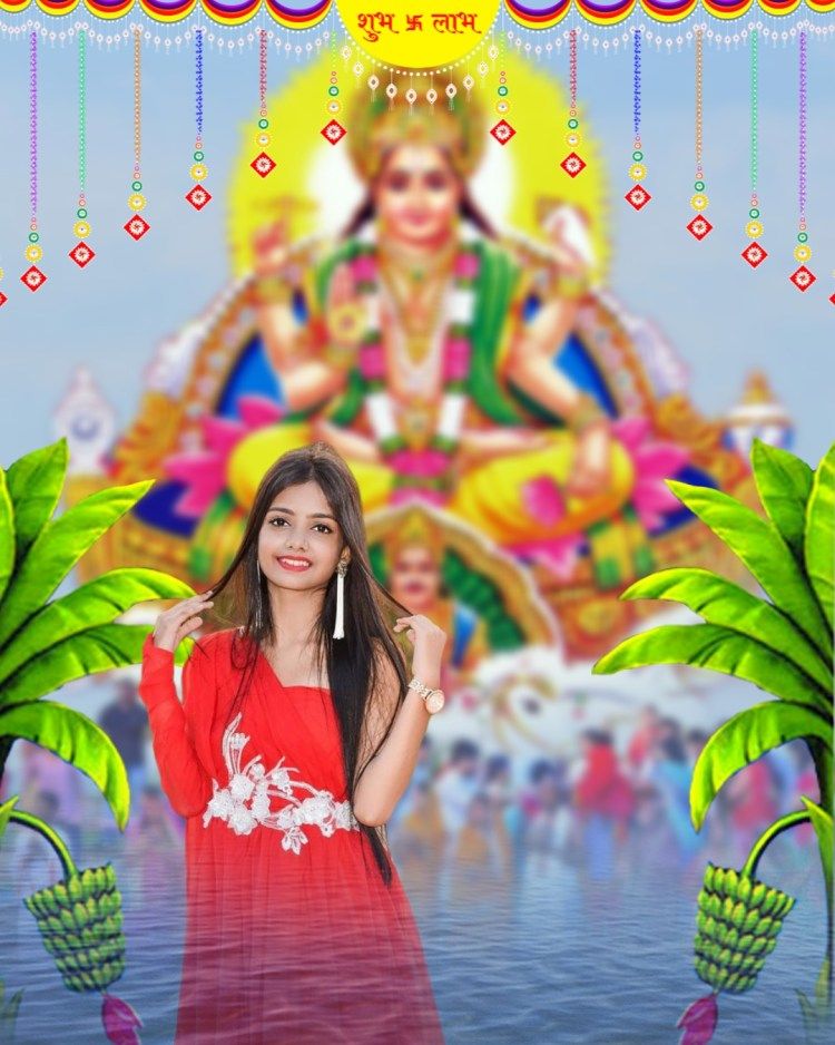 Snapseed Chhath puja editing background