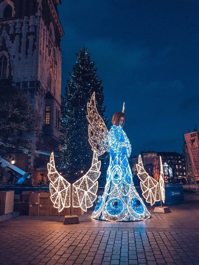 Christmas night editing background