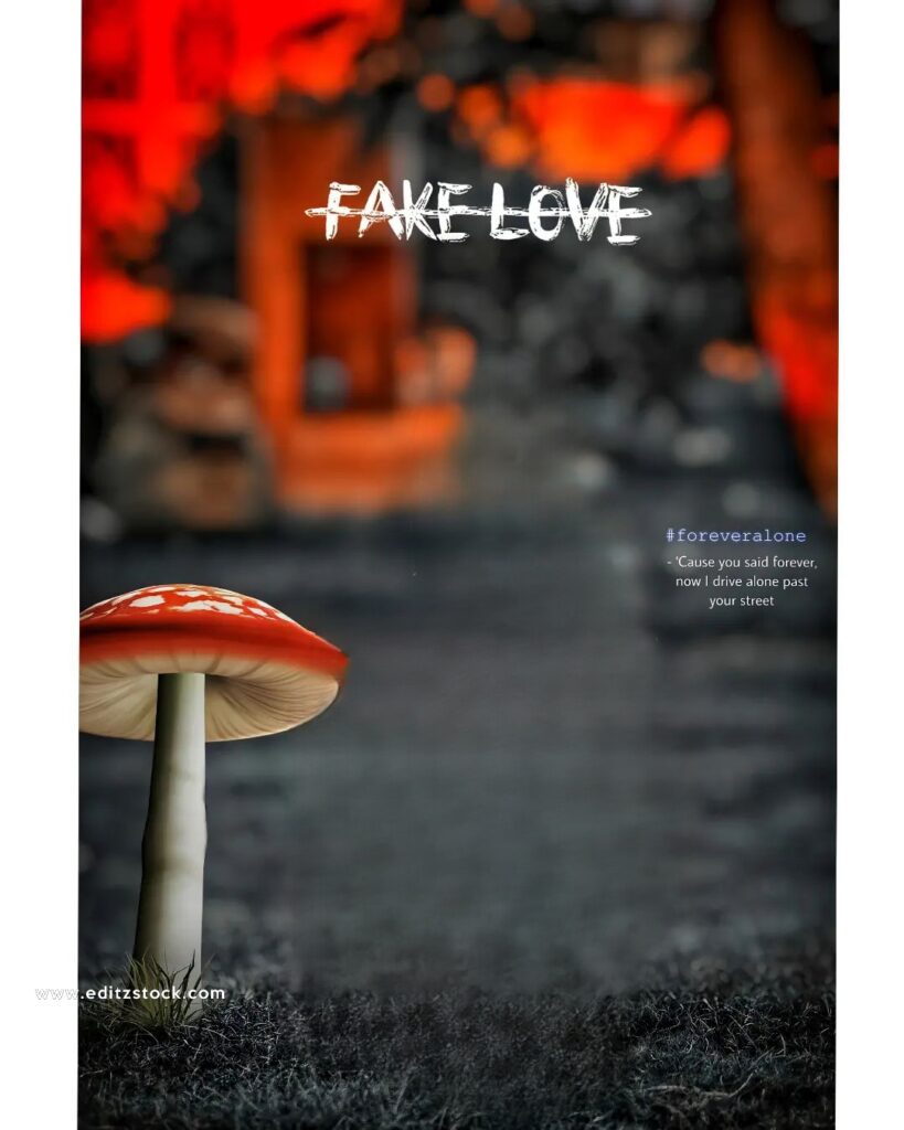 Fake love cb editing background
