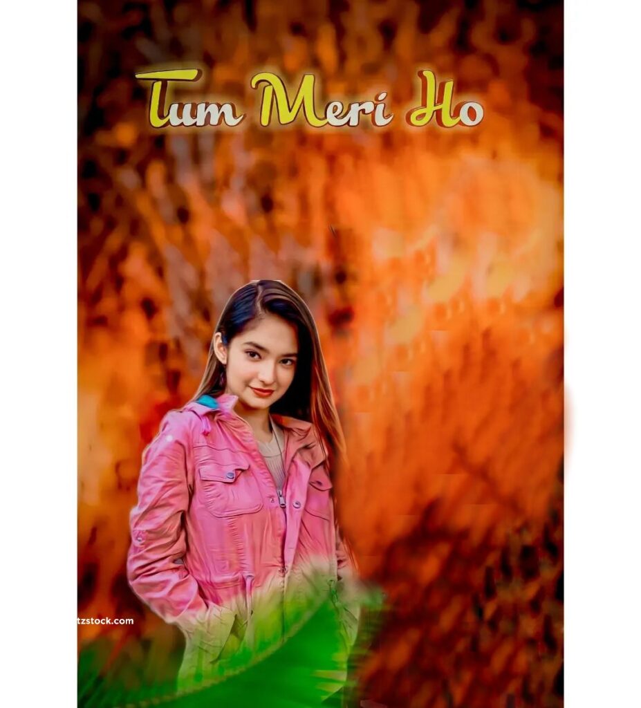 Tum Meri Ho Cb Background Snapseed With Girl