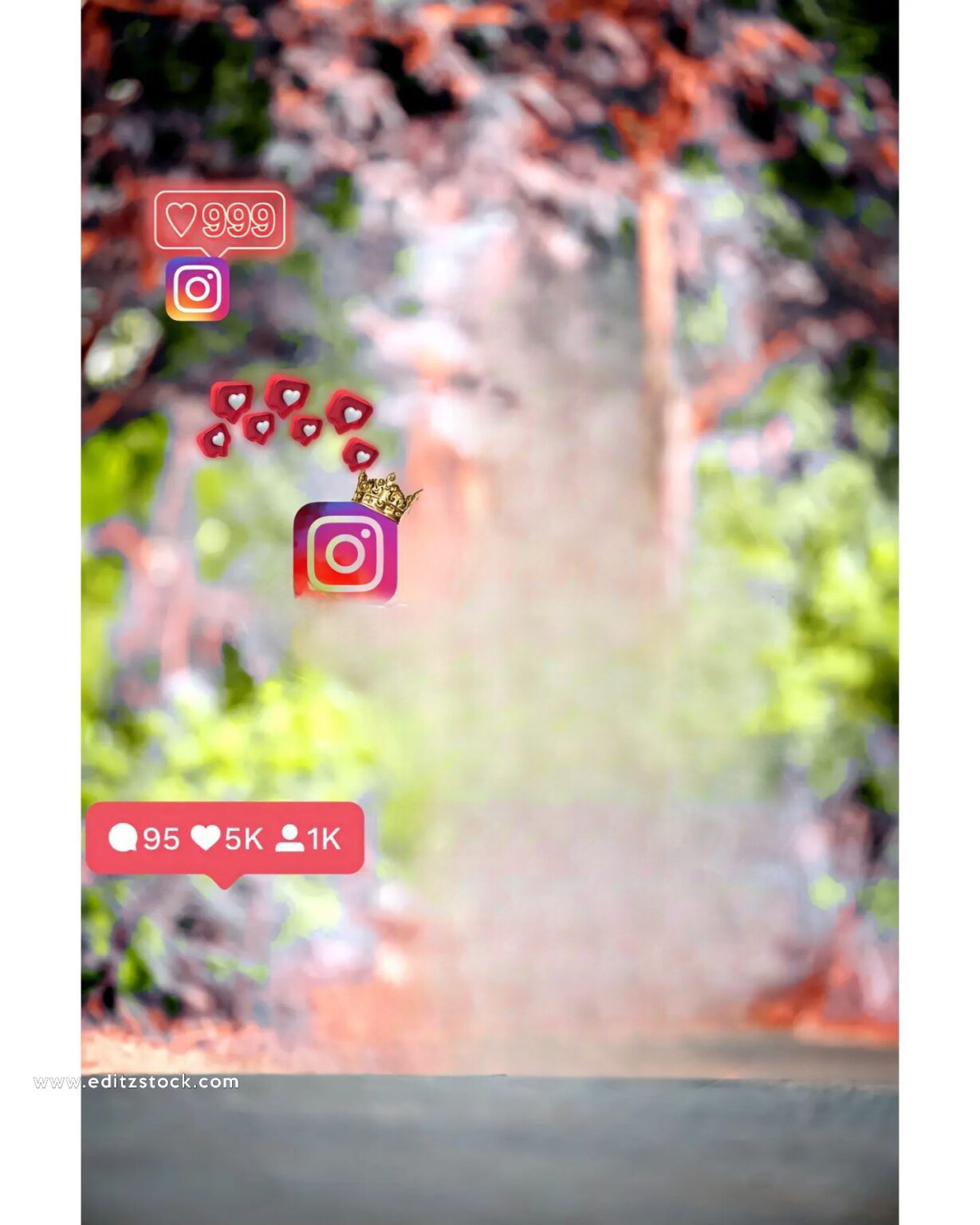 Instagram Lover Logo Cb Background Download