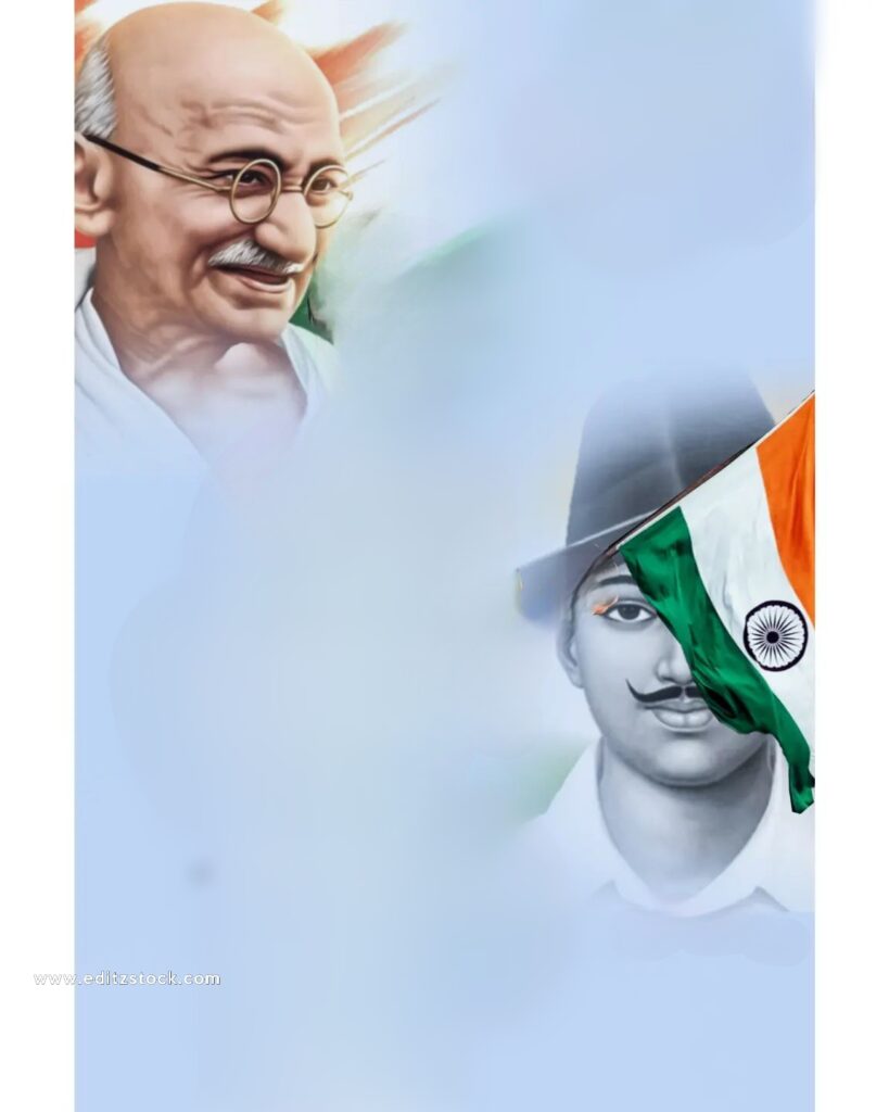 Mahatma gandhi hd cb editing background