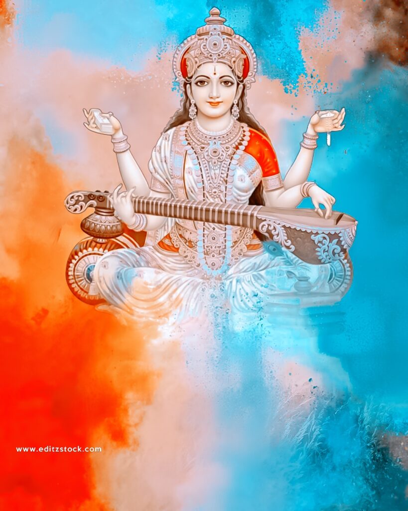 Photoshop saraswati puja hd background free