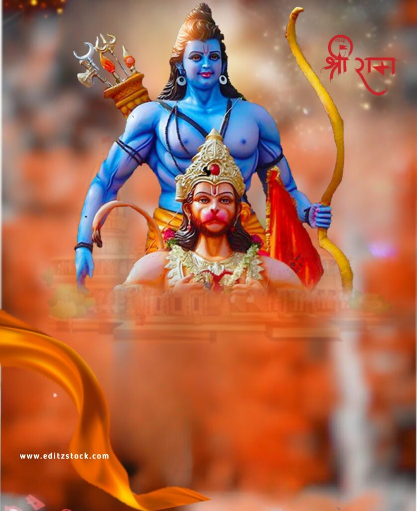 Hanuman Ram Navami Editing Background Download