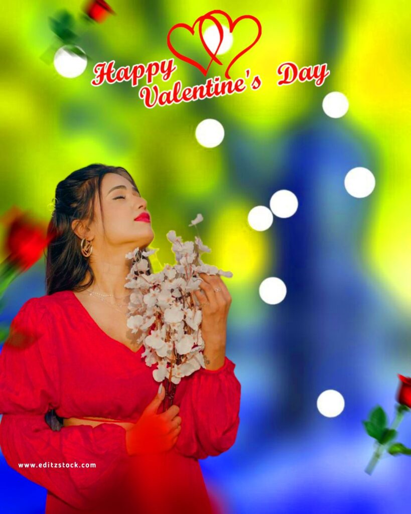 Valentine Day Editing Background Free Download