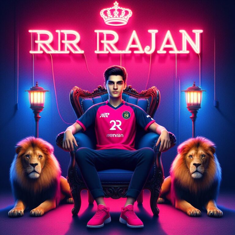 Rajasthan Royals team Ipl Ai Photo Generator
