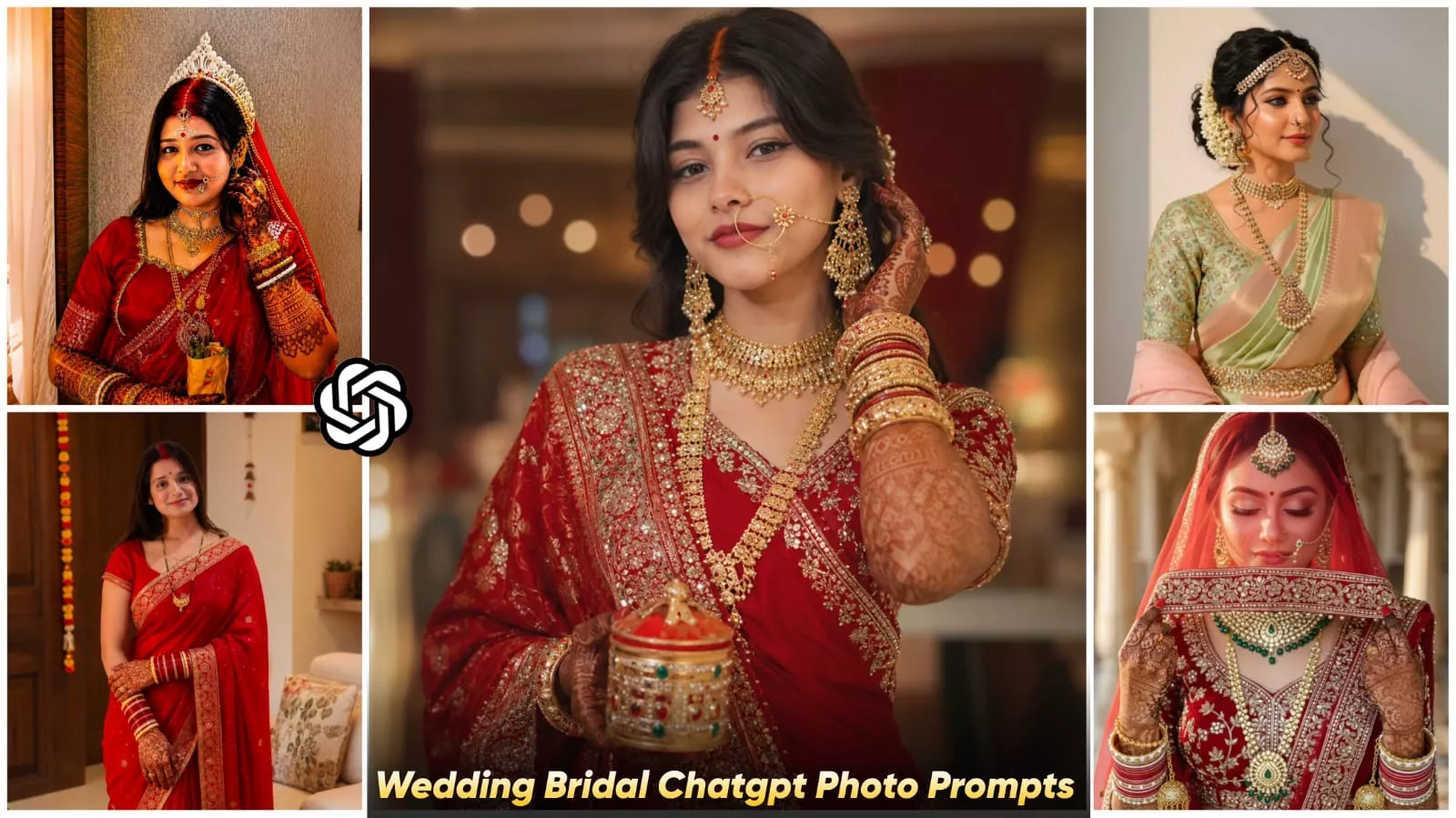 Bridal Look Ai Photo Editing Prompts Chatgpt