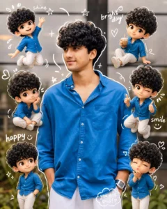 Chibi Cartoon Style AI Photo Editing Prompts