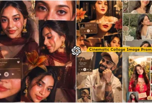 Cinematic Collage Stytle Ai Photo Editing Prompts