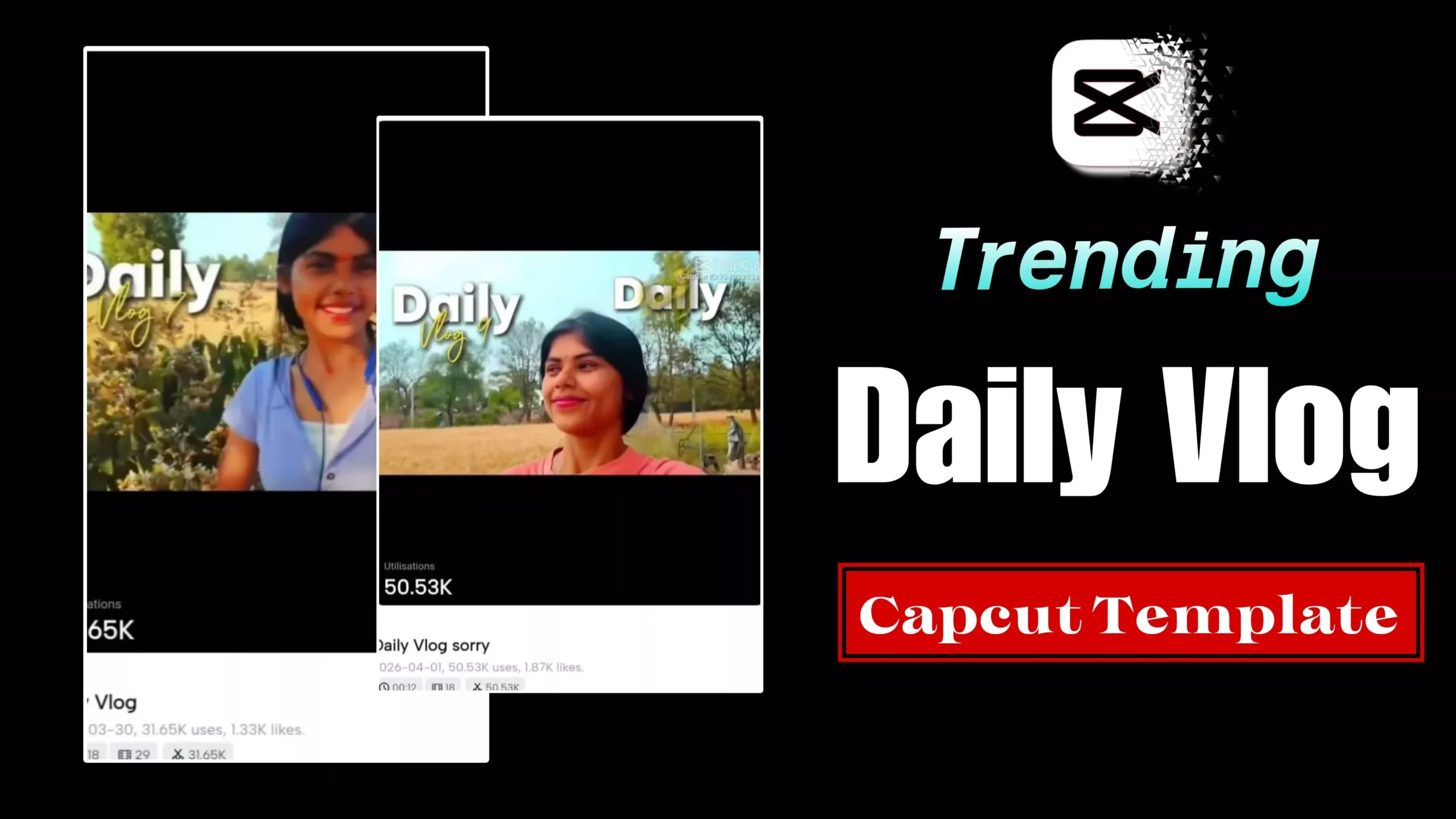 Daily Mini Vlog Capcut Template Link 2026