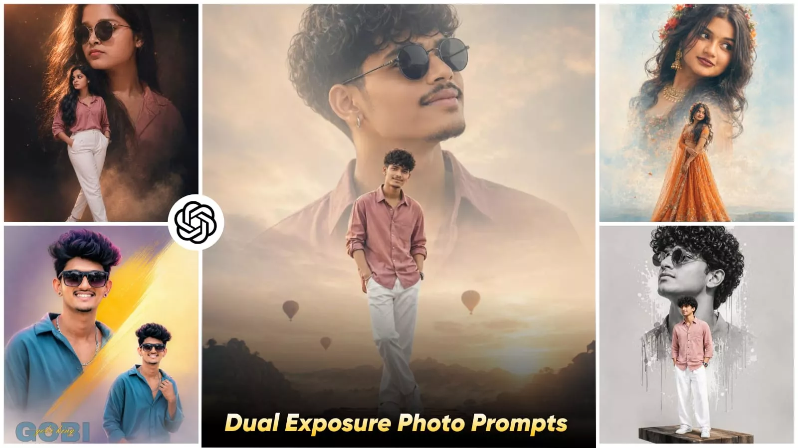 Dual Exposure Ai photo Editing Prompts