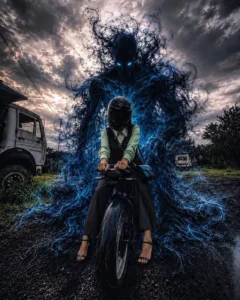 Horror Ai Photo Editing Prompts - Friends, currently, AI-generated photos featuring devilish and horror-themed ghosts are going viral 