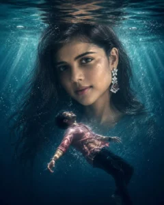 Girls Underwater Ai photo Editing Prompts