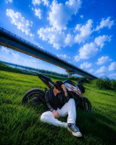 Instagram Viral Biker Ai photo Editing Prompt 2026