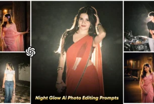 Night Glow Ai photo Editing Prompt