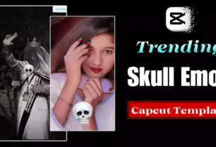 Skull Emoji Capcut Template Link