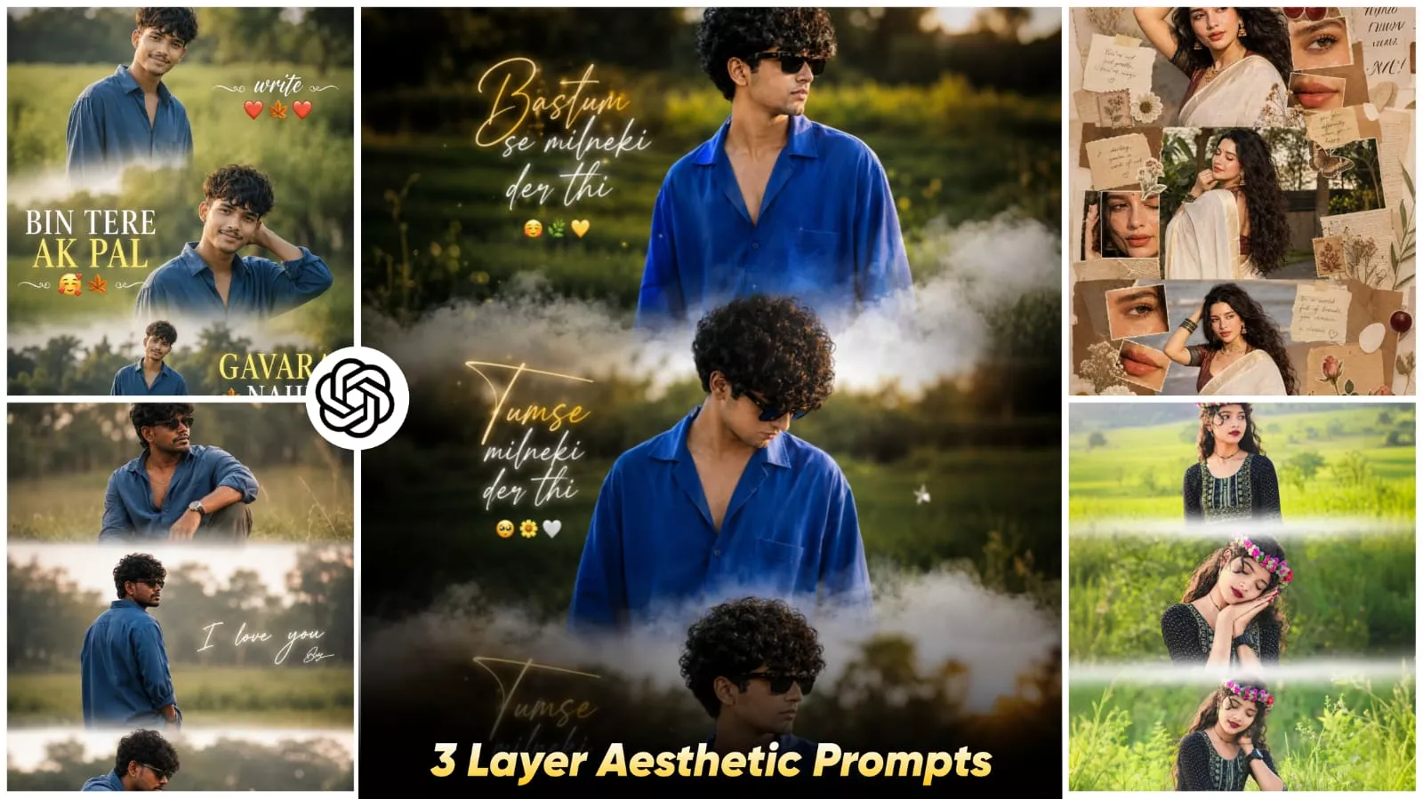 Three Layer Aesthetic Ai Photo Editing Prompts Chatgpt 2026