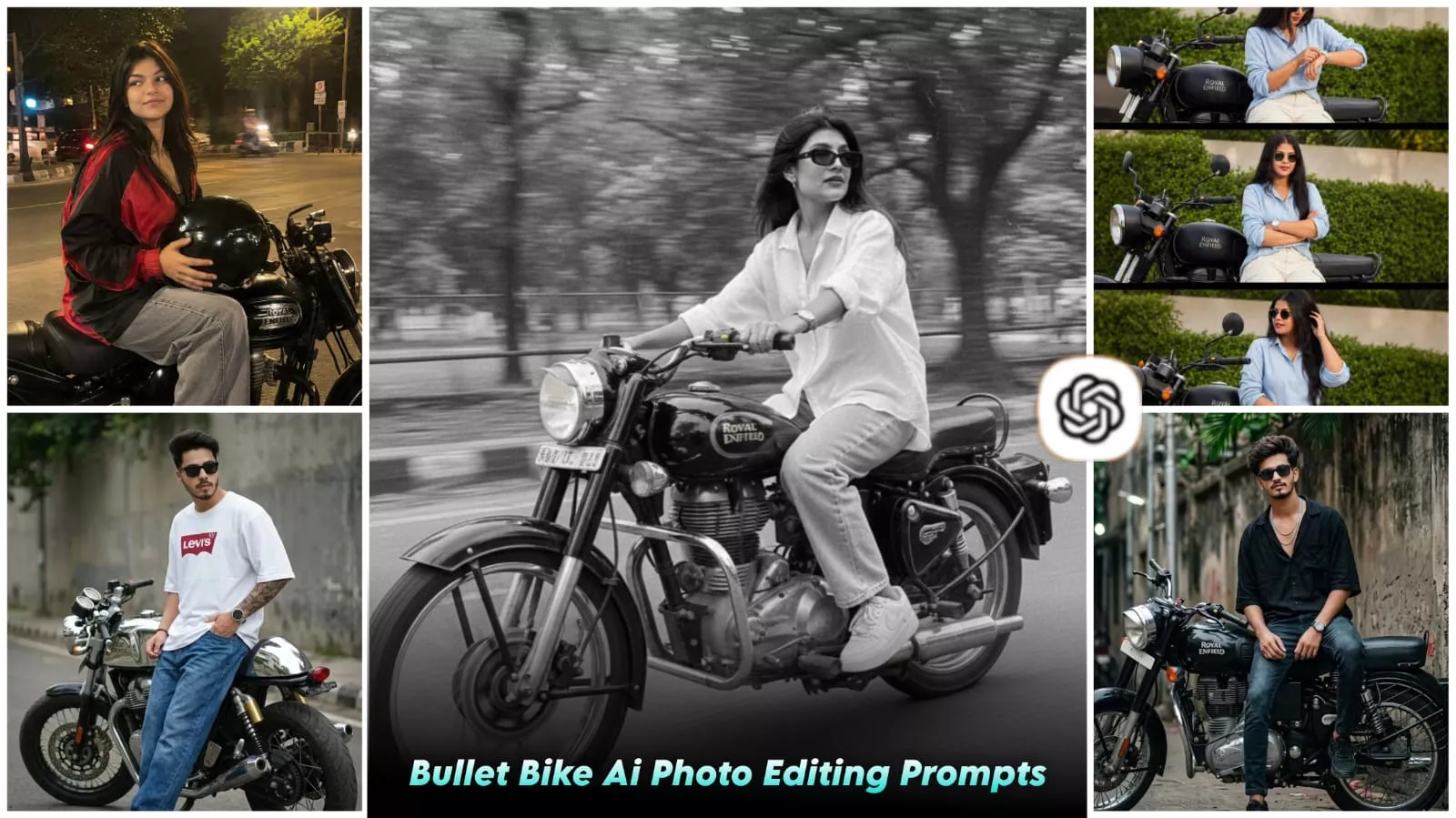 Biker Ai Photo Editing Prompt Chatgpt