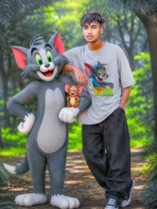 Boy Tom And Jerry Ai Photo Editing Prompts