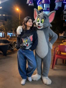 Girl Tom And Jerry Ai Photo Editing Prompts