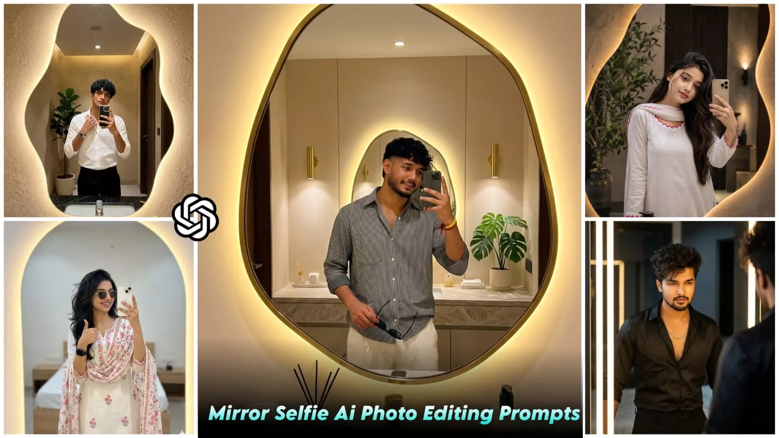 Mirror Selfie Ai photo Editing Prompt
