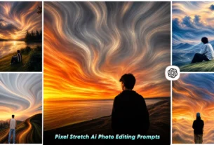 Pixel Stretch Ai Photo Editing Prompt