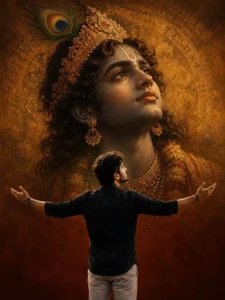 Realictic Krishna Ai Photo Editing Prompt