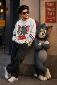 Tom And Jerry Ai Photo Editing Prompt