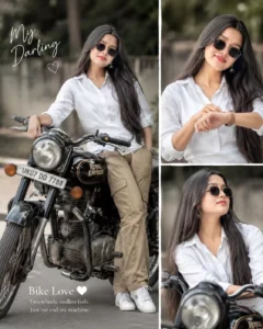 Trending Girls Bike Ai Photo Editing Prompt
