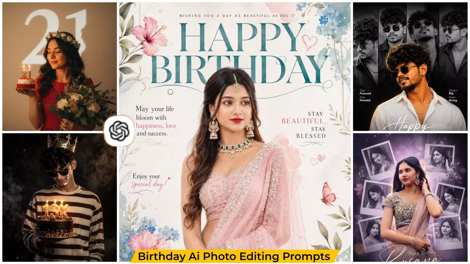 Birthday Ai Photo Editing Prompts Chatgpt 20256