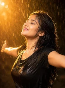 Girls Monsoon Seasion Ai Photo Editing Prompt