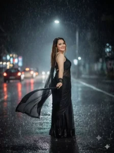 Realistic Monsoon Seasion Ai Photo Editing Prompt