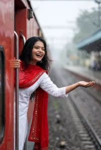 Travel Monsoon Seasion Ai Photo Editing Prompt