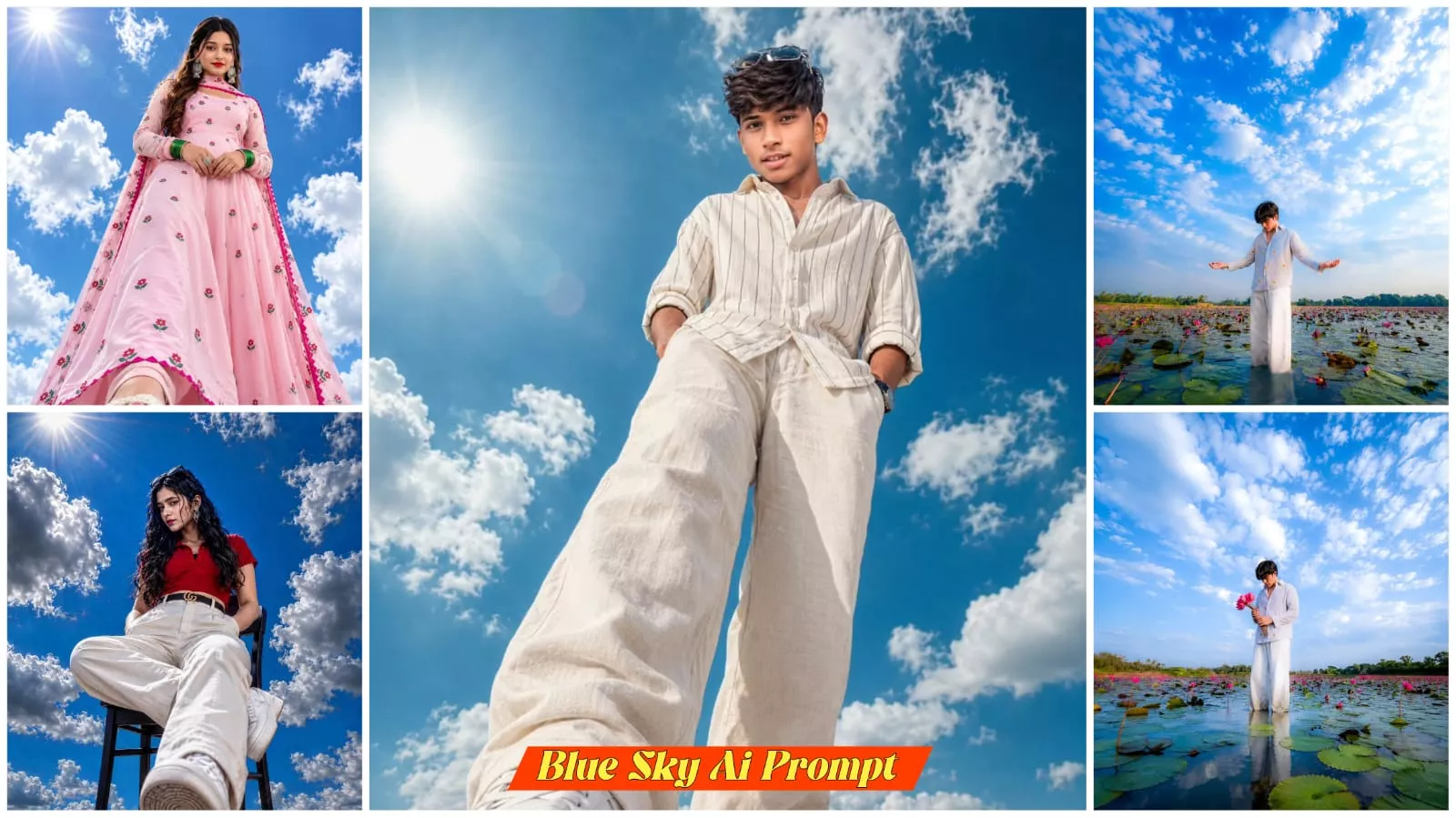 Viral Blue sky Ai Photo Editing Prompts Viral ChatGpt Prompt