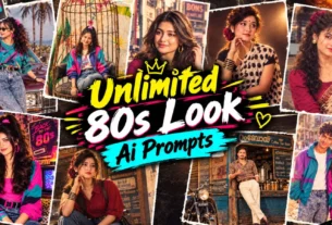 Trending 50+ 80s Look Ai photo Editing Prompts