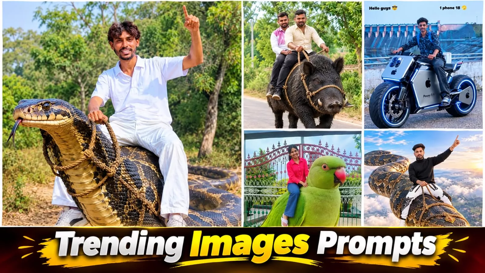 Trending Parallel Universe Ai Photo Editing - Friends, kite-like photos are going viral on Instagram these days, and everyone is