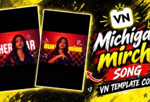 Trending Mirchi Mirchi song Lyrics Vn Code Editing